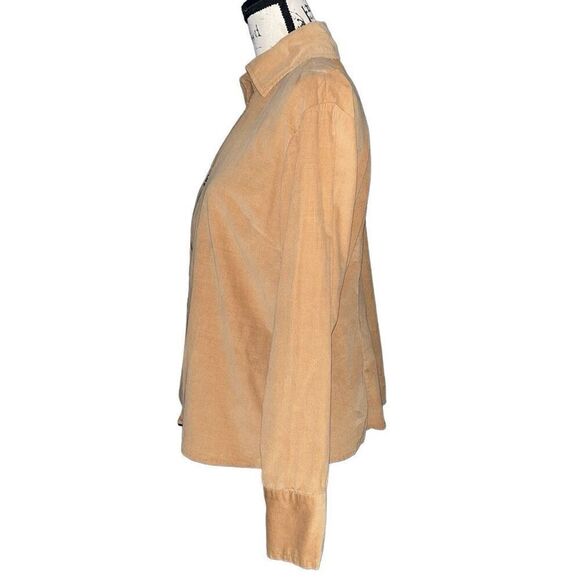 Harve’ Benard by Benard Holtz tan corduroy zip up jacket large - Picture 5 of 8